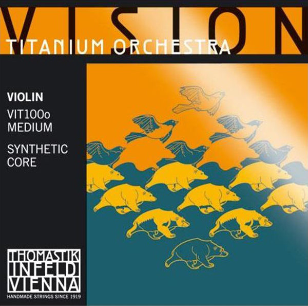 Thomastik Vision Titanium Orchestra Violin String Set