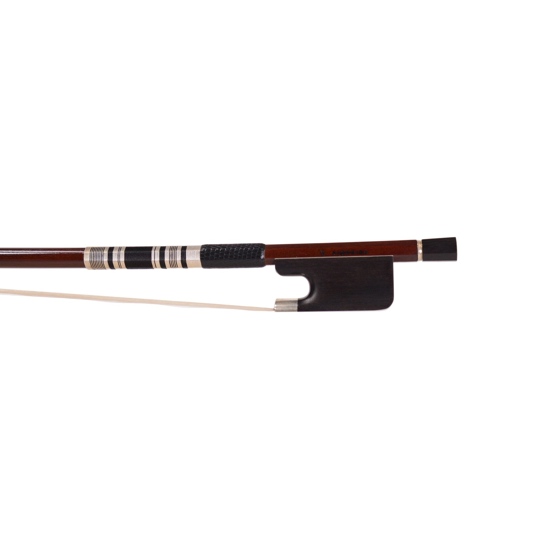 Siqueira Silver Noir Pernambuco Cello Bow