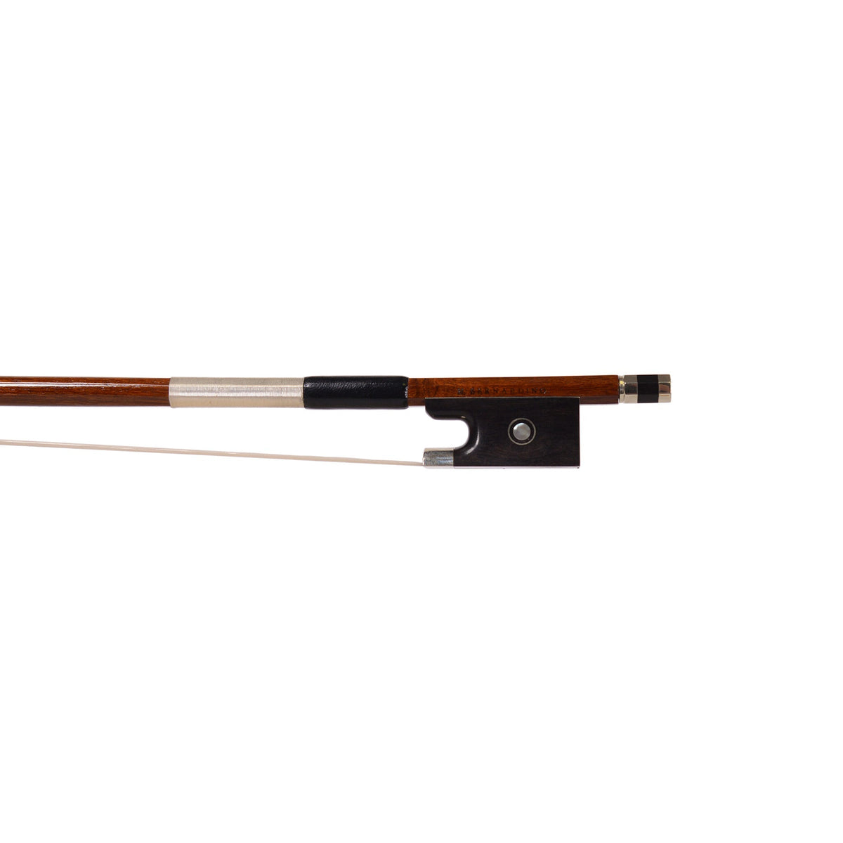 H. Bernardino Nickel Pernambuco Violin Bow