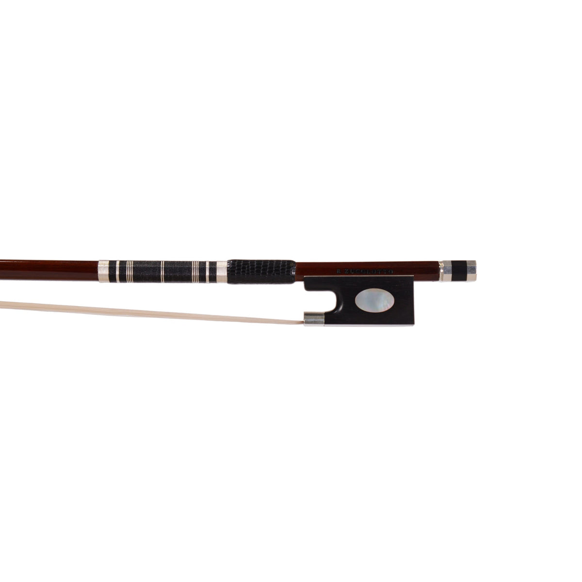 Zucolotto Silver Pajeot Pernambuco Violin Bow