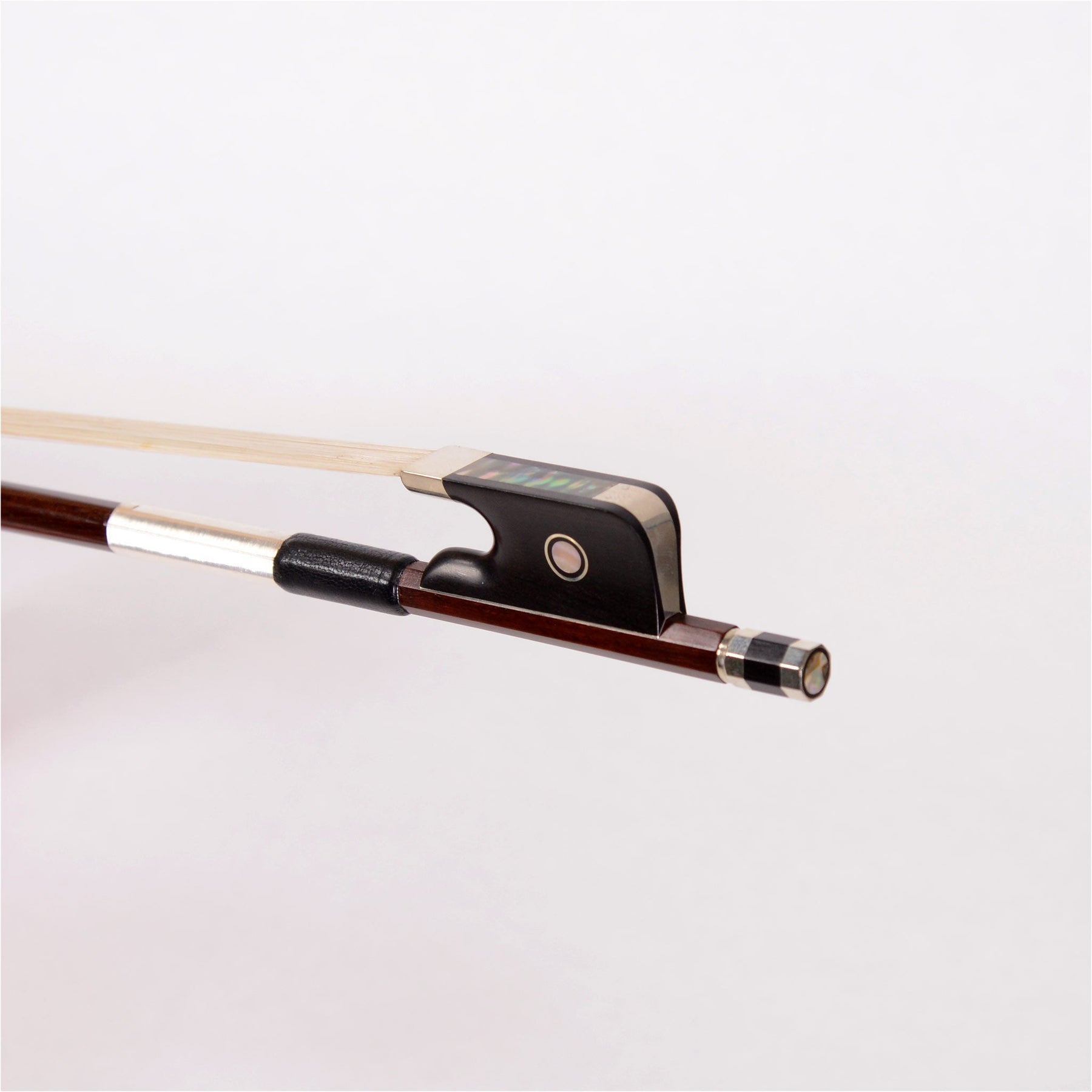 JR. Silva Nickel Pernambuco Cello Bow