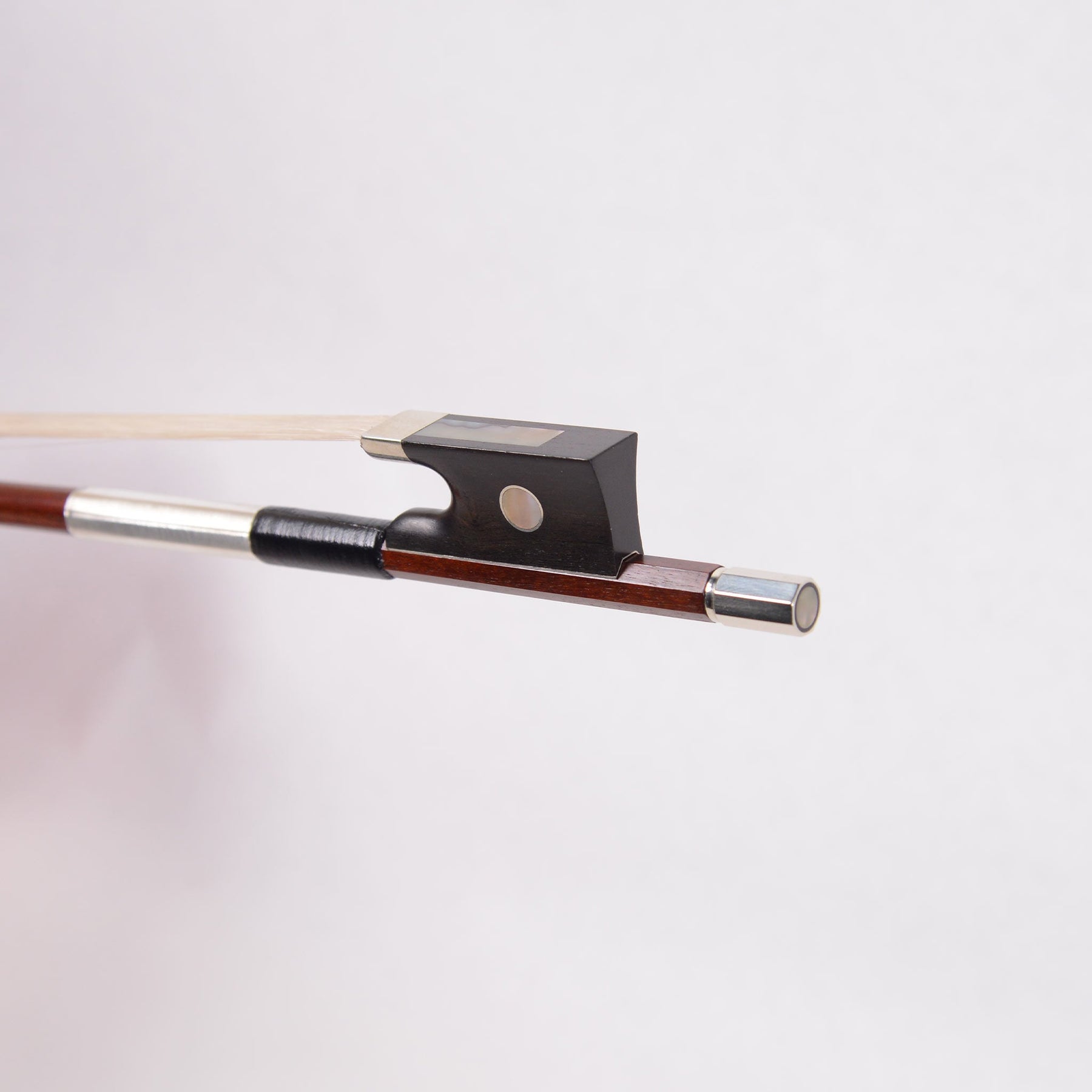 W. Imberti Nickel Pernambuco Violin Bow