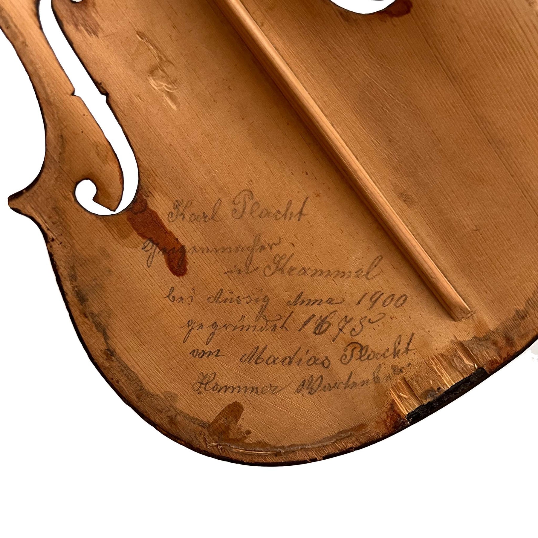 Matthias Placht, Antique German Violin