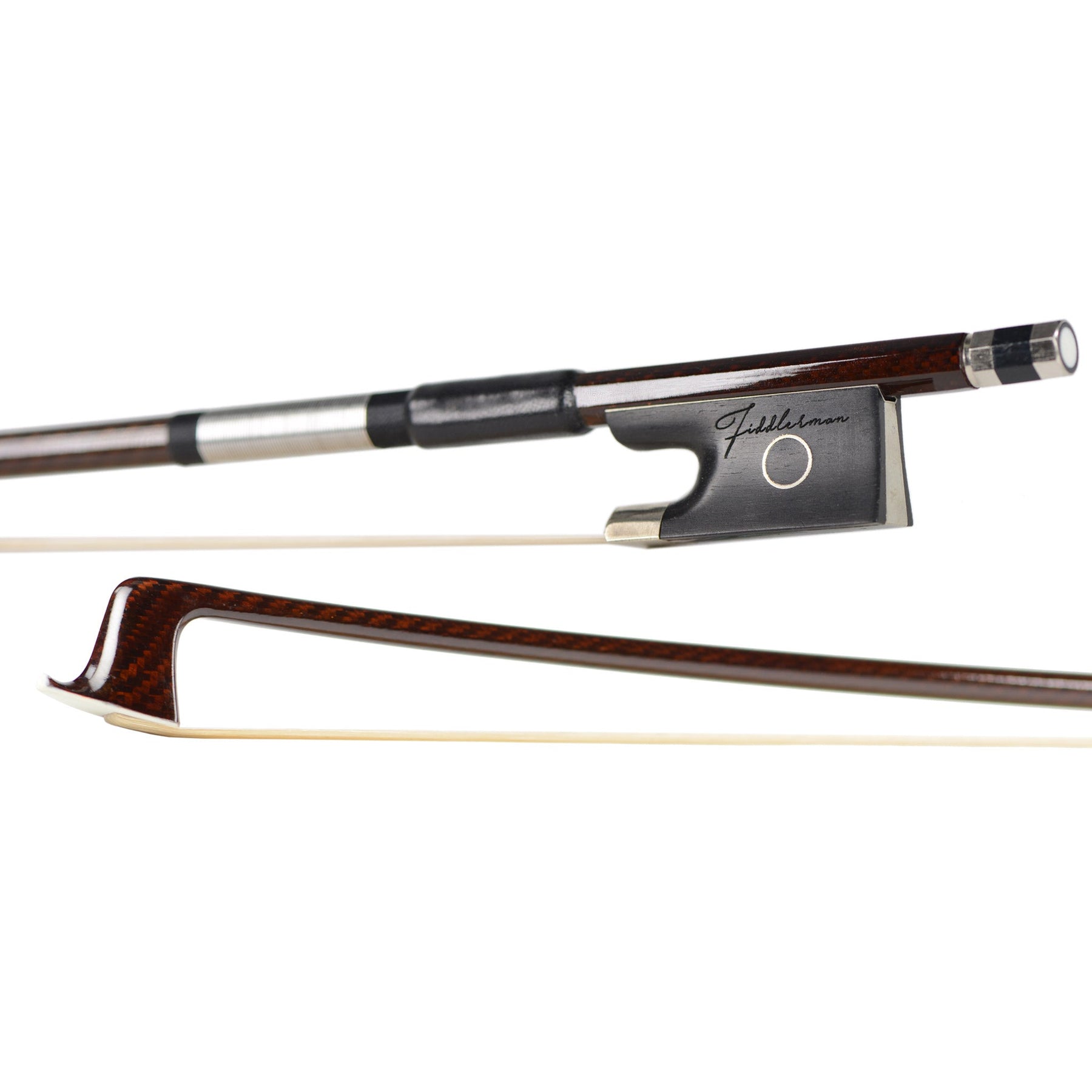 Fiddlerman Carbon Fiber Weave Violin Bow