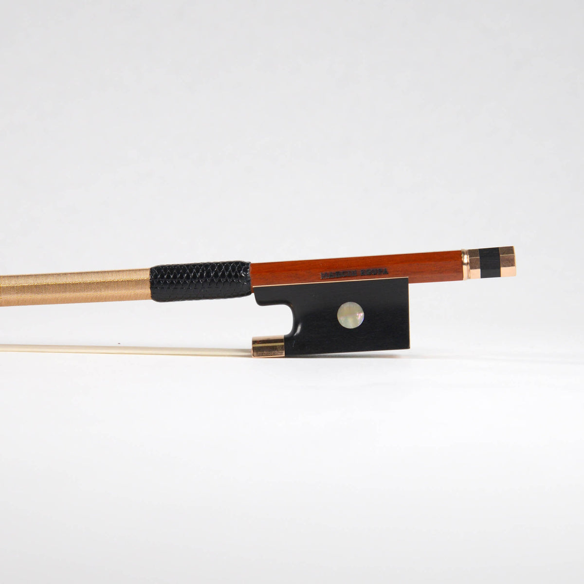 Marcin Krupa Fine Gold Mounted Pernambuco Violin Bow