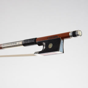 Marcin Krupa Fine Silver Mounted Pernambuco Violin Bow