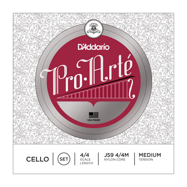 D'Addario Pro-Arté Cello String Set