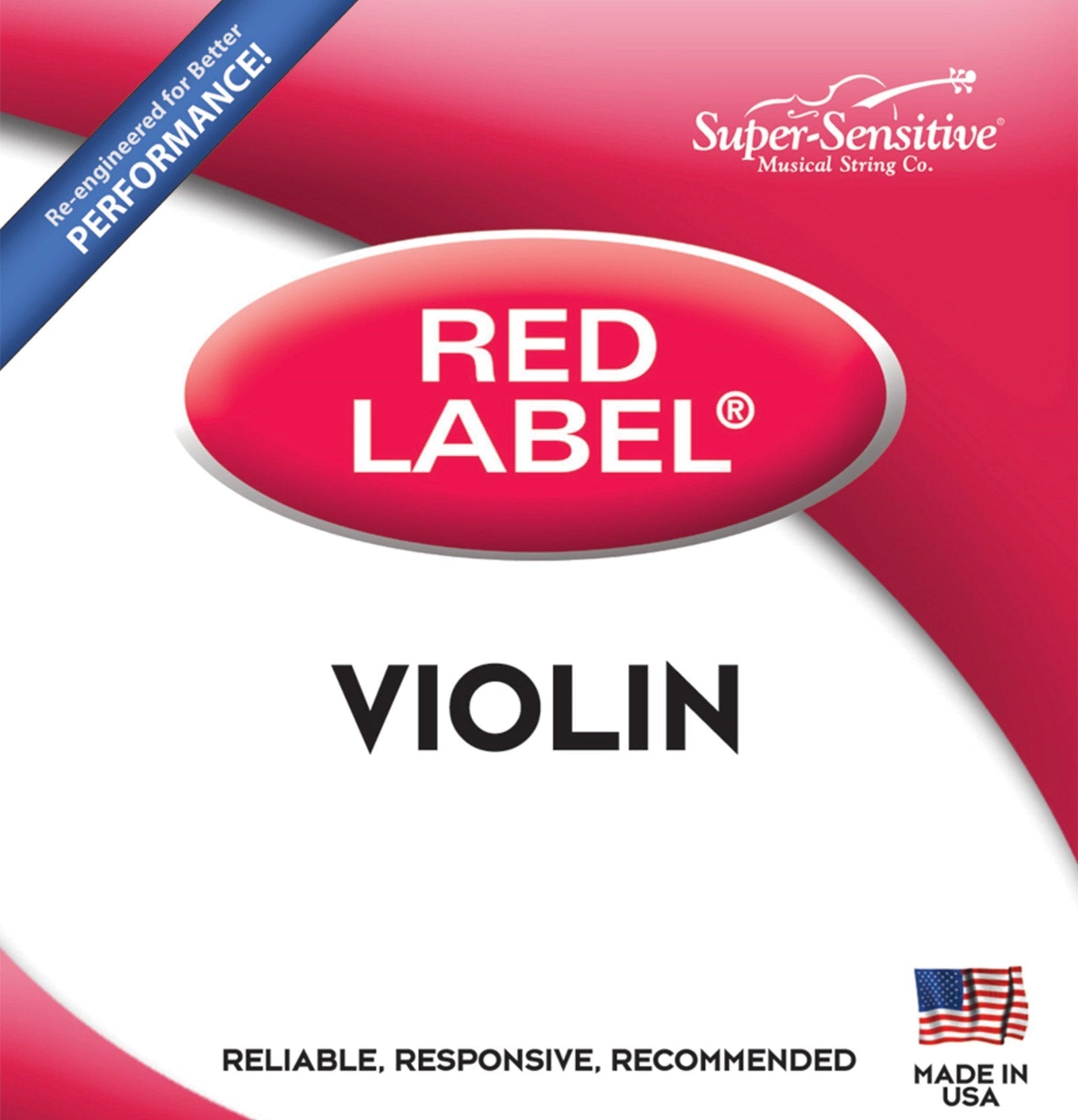 Red Label Violin String Set