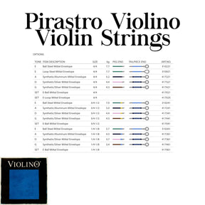 Pirastro Violino Violin String Set