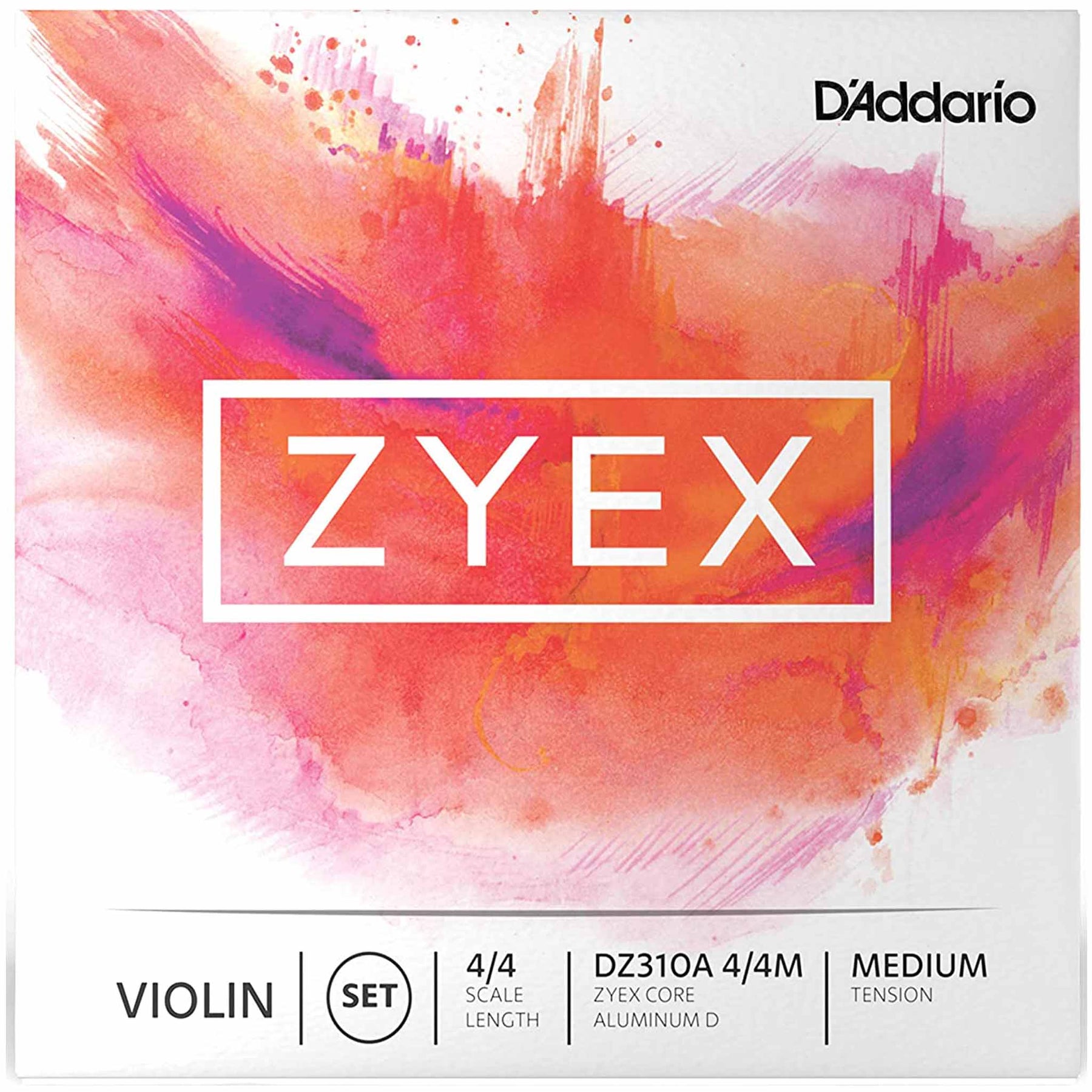 D'Addario Zyex Violin String Set